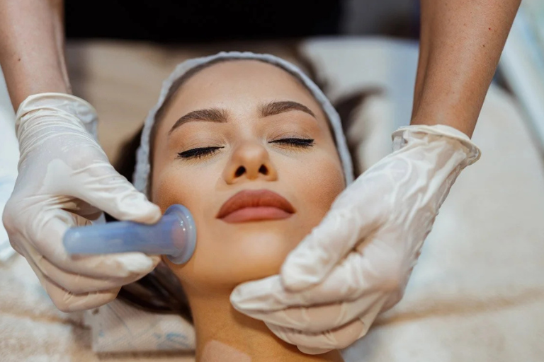 Cupping facial inspirit school